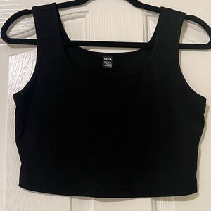 SHEIN Black Crop Top